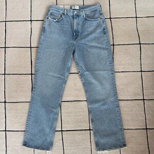 Agolde NWT High Rise Stovepipe Jeans Sz 29 in Destination